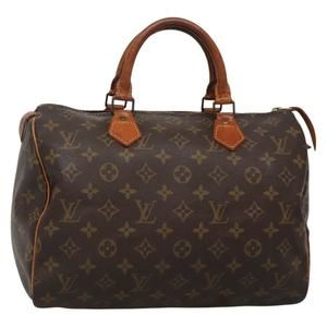 LOUIS VUITTON Monogram Speedy 30 Hand Bag M41526 LV Auth 132709